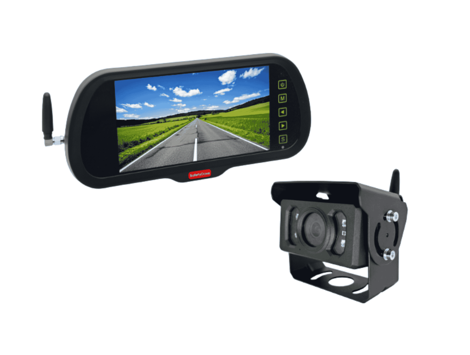 Wireless Rear Vision Mirror Kit - 7